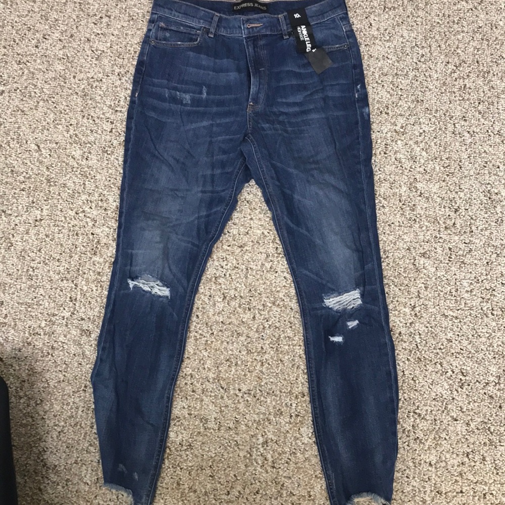 Woman’s ankle leggings high rise size 10Long